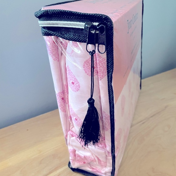 Juicy Couture Pink "Hearts" 6PC QUEEN Sheet Set - Picture 4 of 6